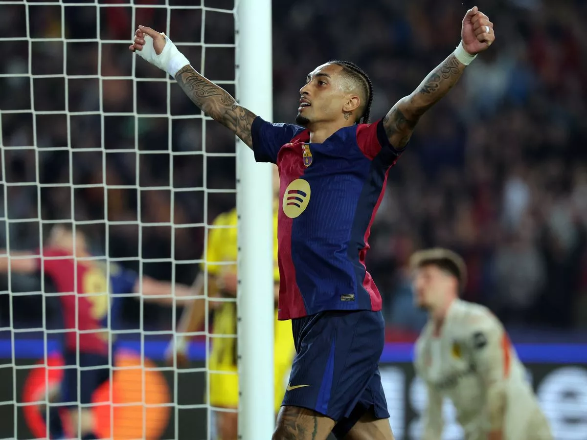 Raphinha equals Messi record as Barca thrash Dortmund 2 image 553