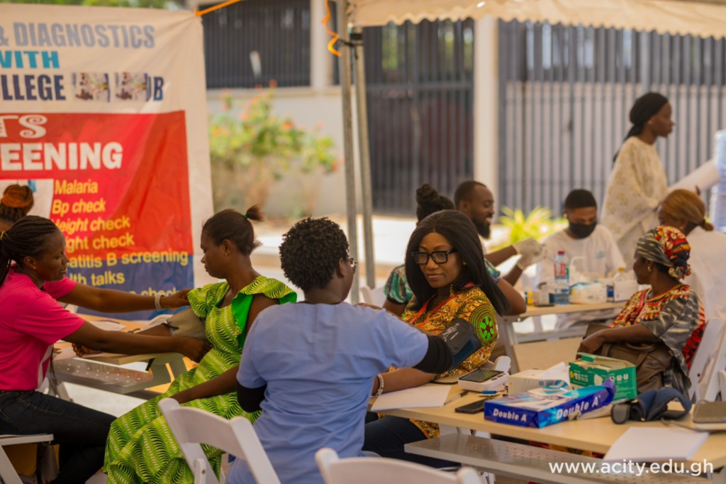 Hundreds benefit from Academic City’s health screening exercise – MyJoyOnline Hundreds benefit from Academic City’s health screening exercise – MyJoyOnline