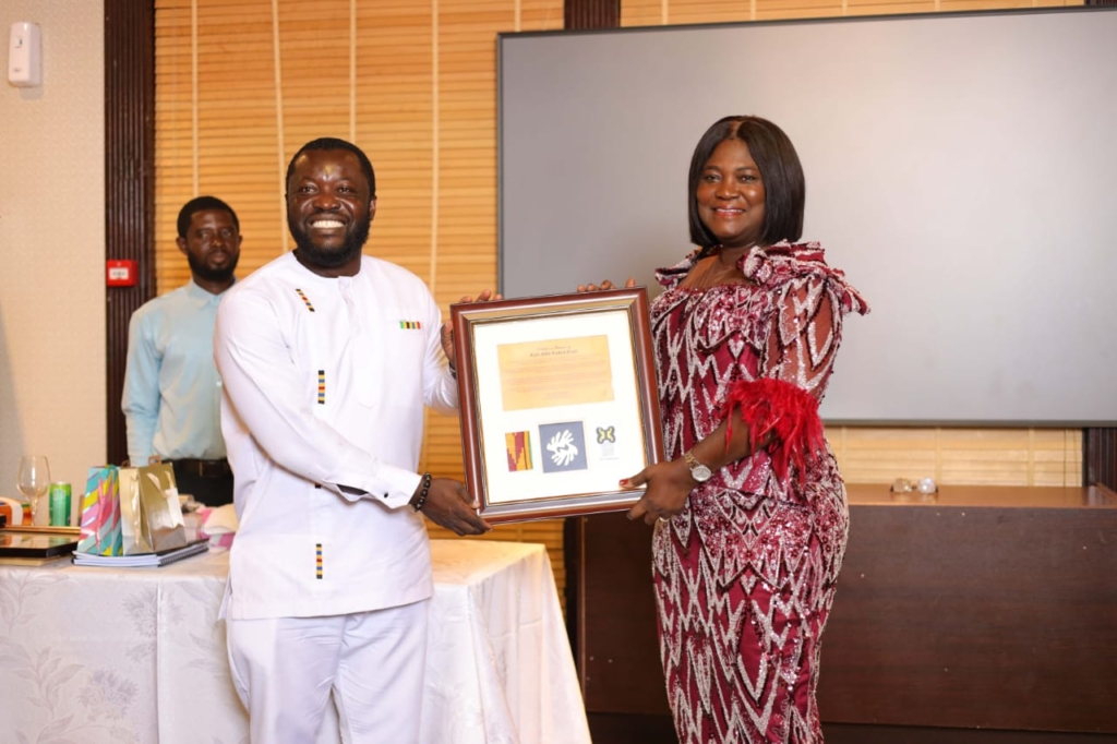 Kofi Atta Kakra Kusi honoured for outstanding support to TOUGHA – MyJoyOnline