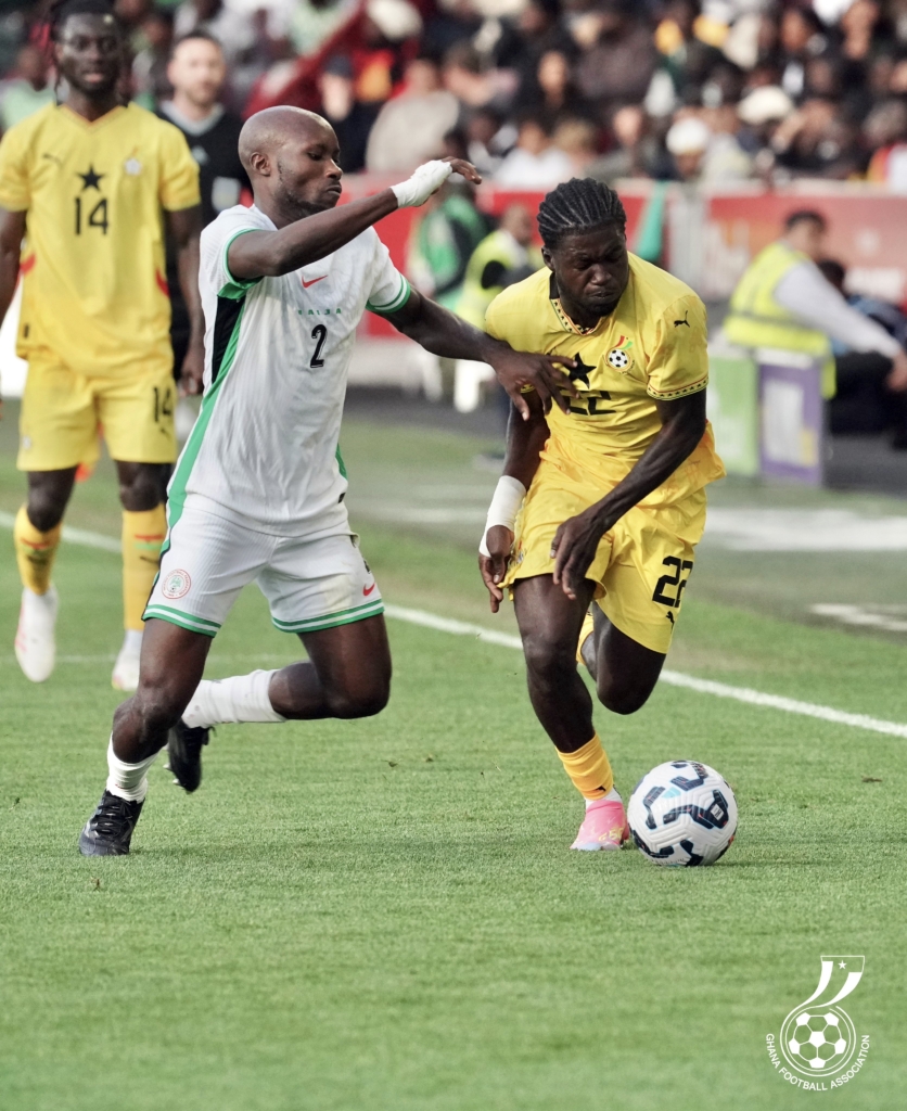 Christopher Bonsu Baah stars on Black Stars debut against Nigeria – MyJoyOnline