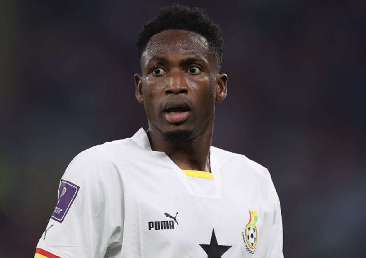 Baba Rahman spotted in Black Stars camp ahead of Unity Cup 2 IMG 2508 1