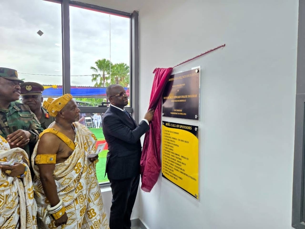 Defence Minister commissions refurbished medical services headquarters at Burma Camp – MyJoyOnline