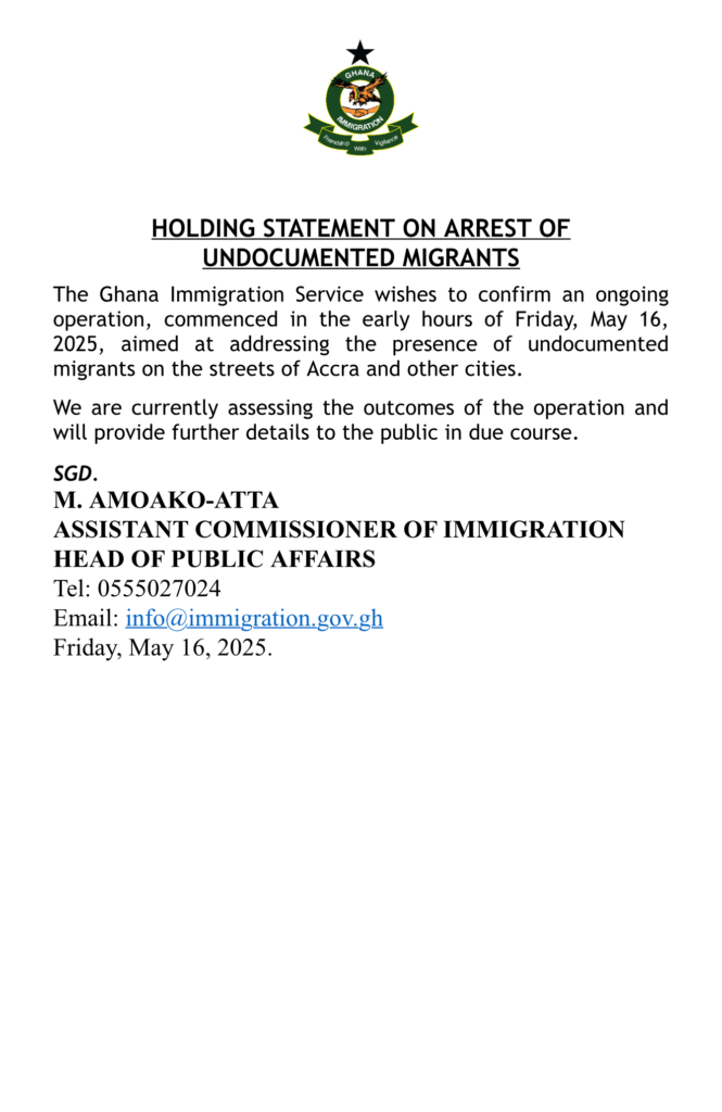 Ghana Immigration Service carries out operation targeting undocumented migrants in Accra 2 IMG 4689