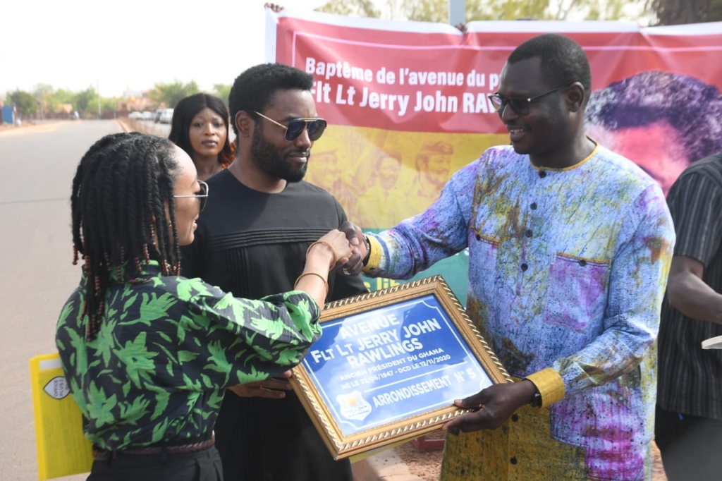 Burkina Faso applauded for recognising Rawlings’ legacy 2 Rawlings honoured with street name in Burkina Faso2