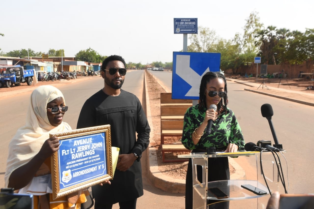 Burkina Faso applauded for recognising Rawlings’ legacy 7 Rawlings honoured with street name in Burkina Faso7