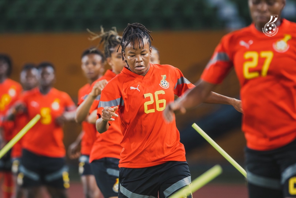 Black Queens hold final training session ahead of first Cote d'Ivoire friendly Black Queens hold final training session ahead of first Cote d'Ivoire friendly