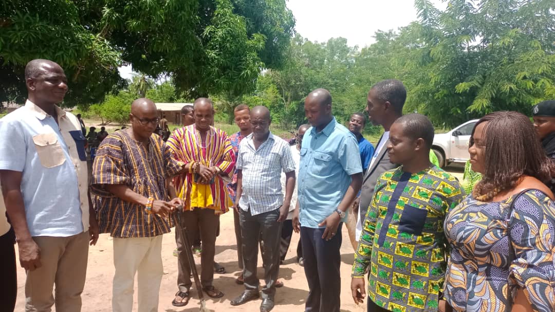 First Deputy Speaker commemorates May Day with sod-cutting for twin classroom projects in Akatsi South 2 WhatsApp Image 2025 05 02 at 20.05.53