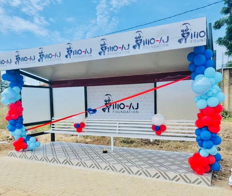 MO-AJ Foundation commissions memorial bus along Accra-Tema Beach road – MyJoyOnline