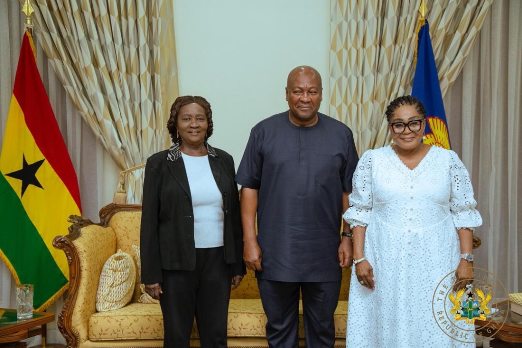 Vice President Prof. Jane Opoku-Agyemang arrives home after full recovery 16 WhatsApp Image 2025 05 22 at 17.27.25