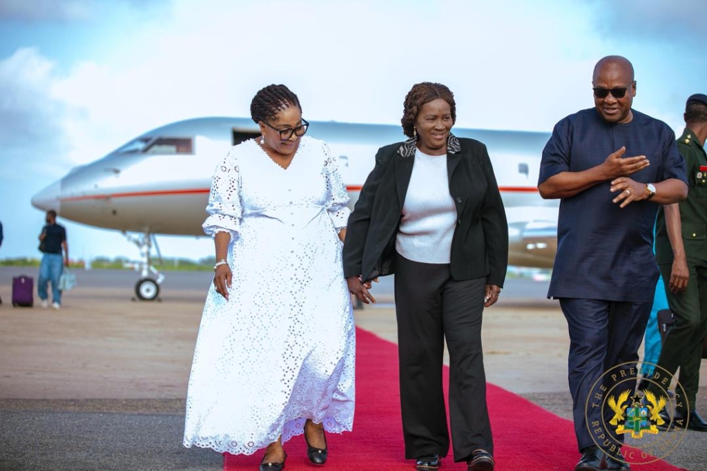 Vice President Prof. Jane Opoku-Agyemang arrives home after full recovery – MyJoyOnline