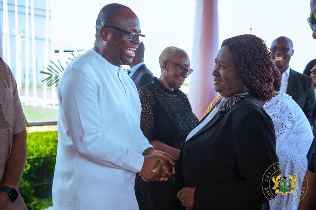 Vice President Prof. Jane Opoku-Agyemang arrives home after full recovery 17 WhatsApp Image 2025 05 22 at 17.28.36 2