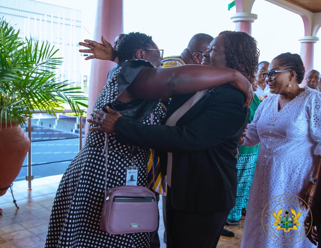 Vice President Prof. Jane Opoku-Agyemang arrives home after full recovery 18 WhatsApp Image 2025 05 22 at 17.28.37 1