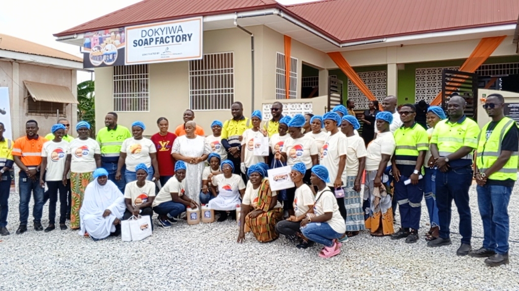 AngloGold Ashanti commissions GH₵1.8m soap factory in Obuasi – MyJoyOnline
