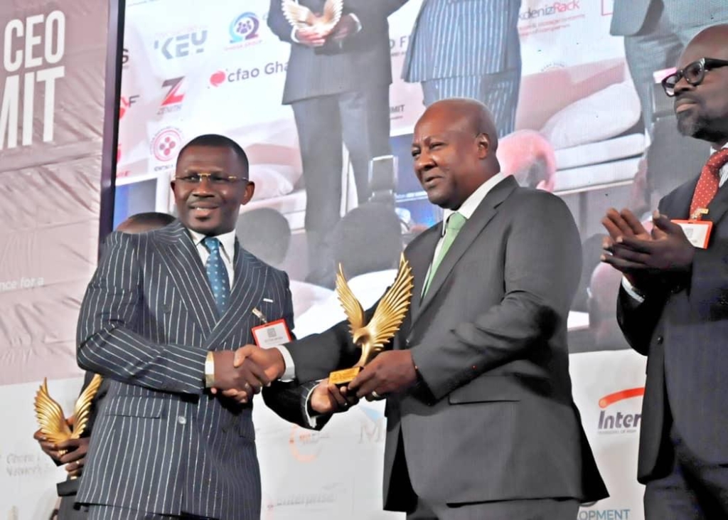 Dr. Elton Afari crowned Best CEO in Private Health Insurance at Ghana CEO Summit 2025 – MyJoyOnline