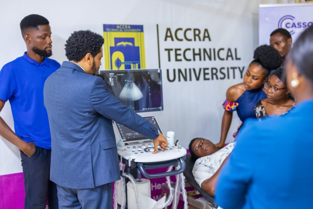 Equipping future healthcare professionals: Cassona Global, Mindray provide free practical training for ATU students 2 WhatsApp Image 2025 05 30 at 10.30.25