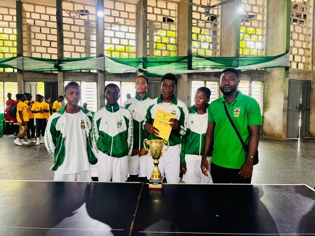 Augusco beats Mfantsipim to clinch Central Region Table Tennis trophy – MyJoyOnline