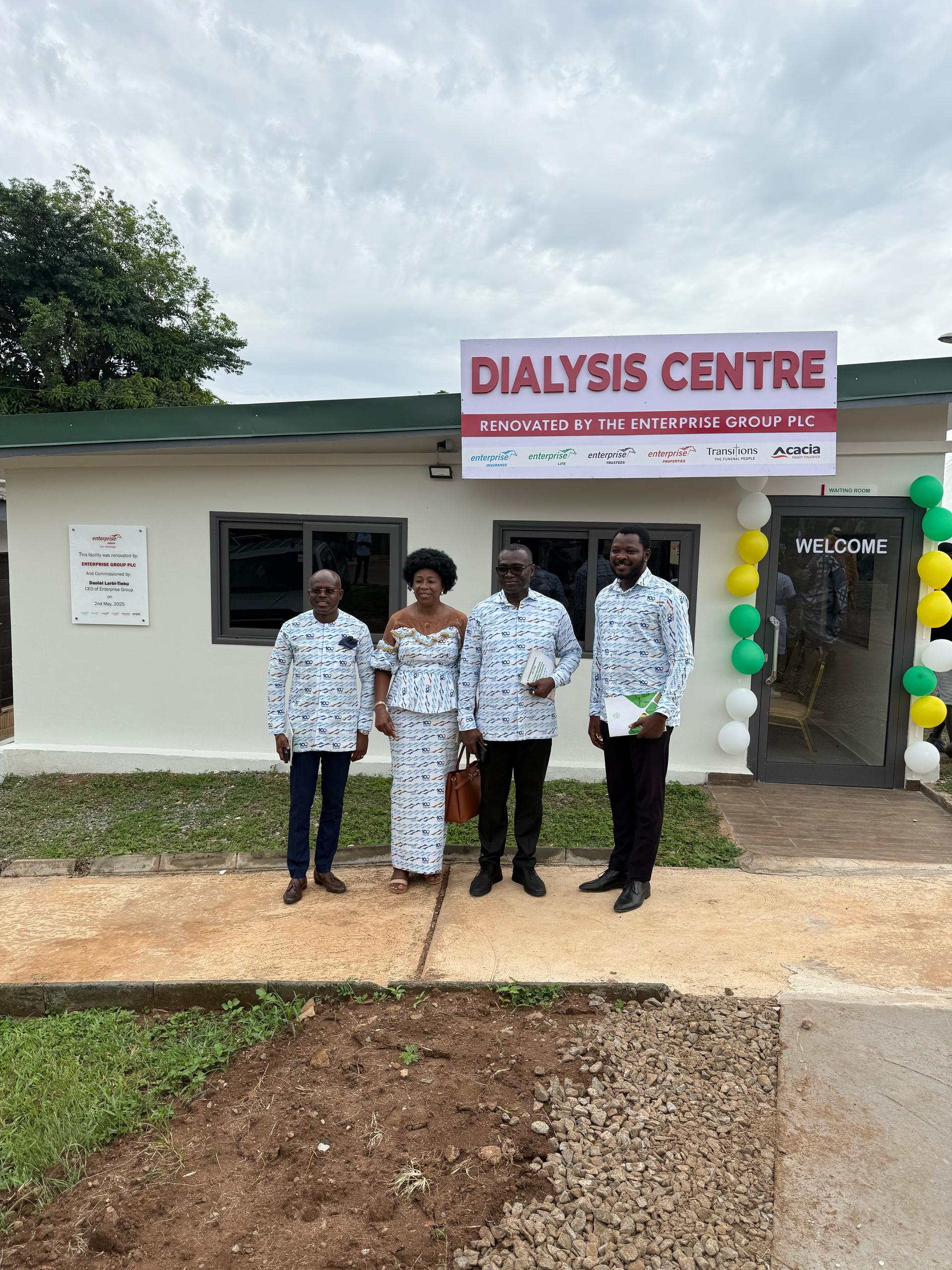 Enterprise Group supports the establishment of a Dialysis Centre at Tetteh Quarshie Memorial Hospital