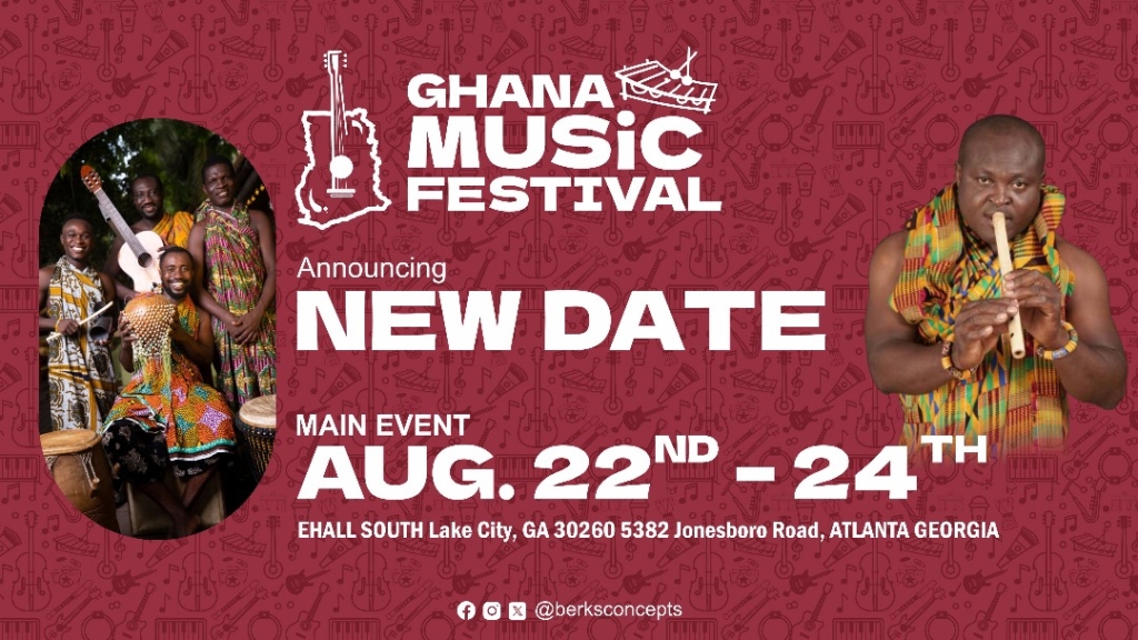 Ghana Music Festival USA 2025 postponed to August 15-16 – MyJoyOnline
