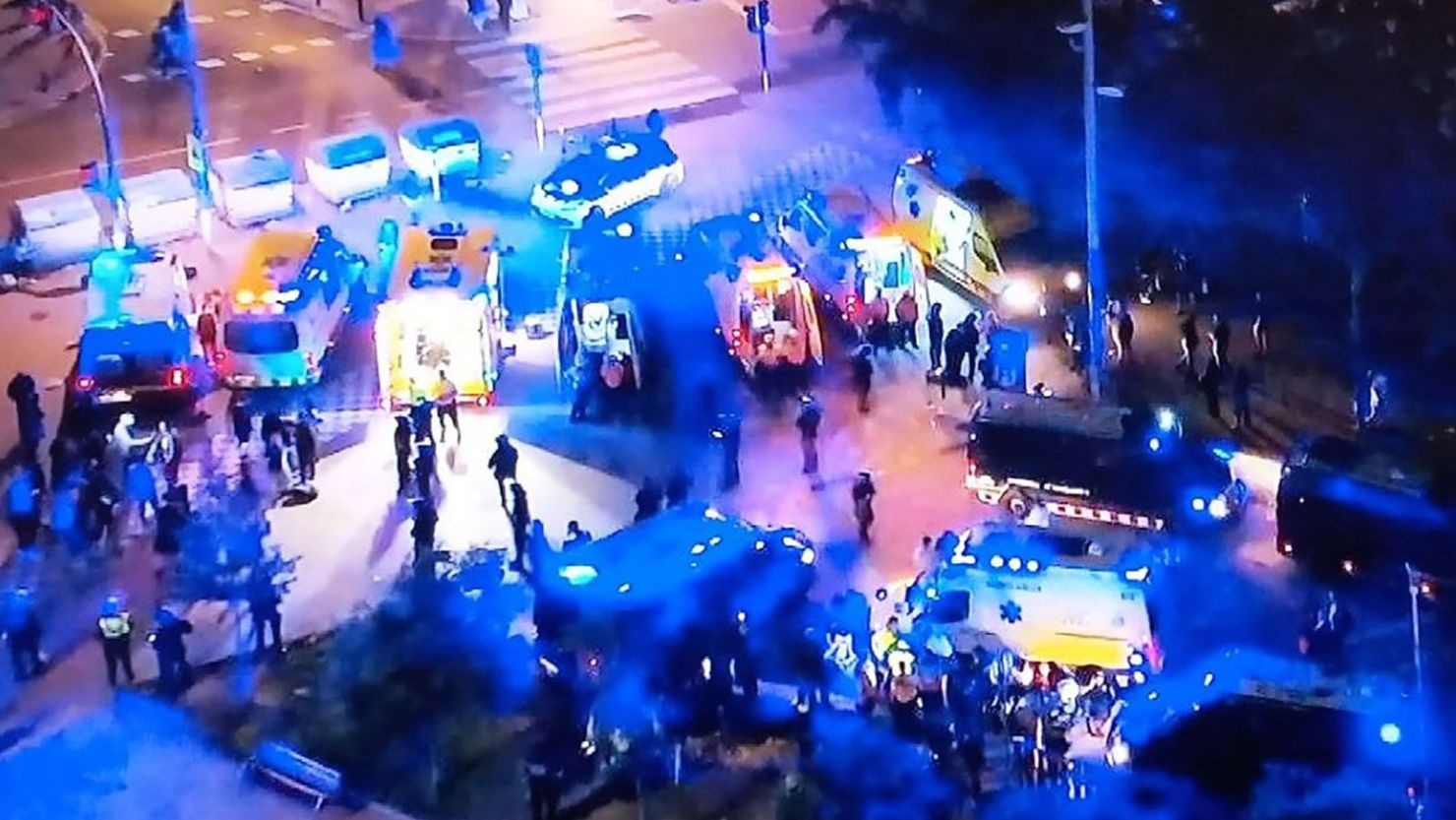 13 injured as car crashes into crowd at Espanyol-Barcelona match 2 image 760
