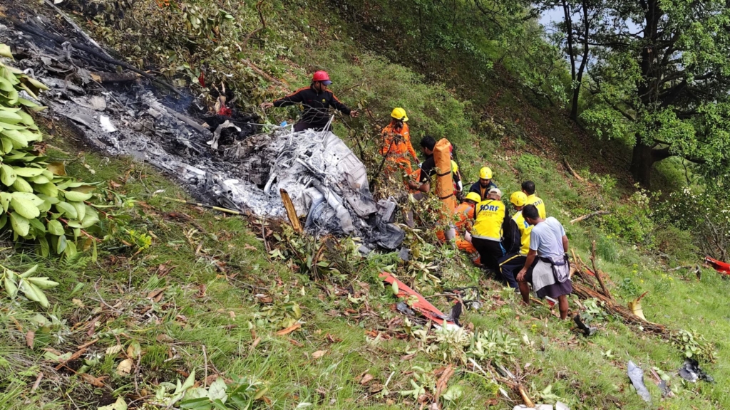 Helicopter carrying Hindu pilgrims crashes in India, killing seven people – MyJoyOnline