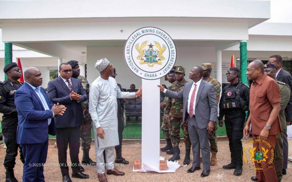 Galamsey fight: Lands Minister outdoors National Anti-Illegal Mining Operations Secretariat to coordinate all anti-illegal operations