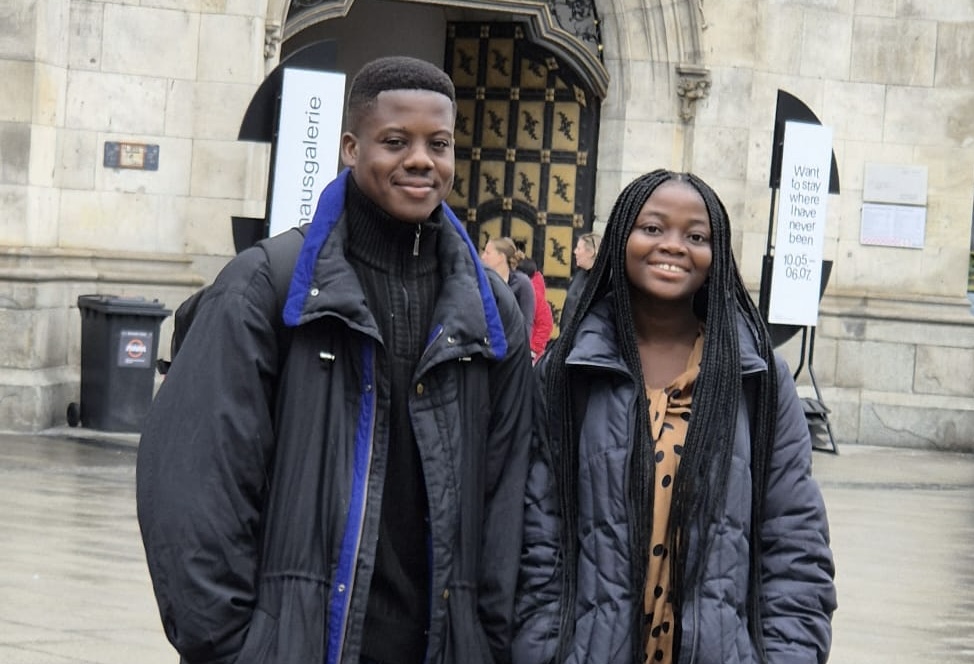 Two UniMAC-IFT students travel to Germany for exchange programme  – MyJoyOnline
