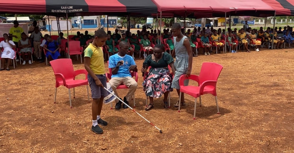 Department of Children undertakes project to promote social inclusion for visually impaired children – MyJoyOnline
