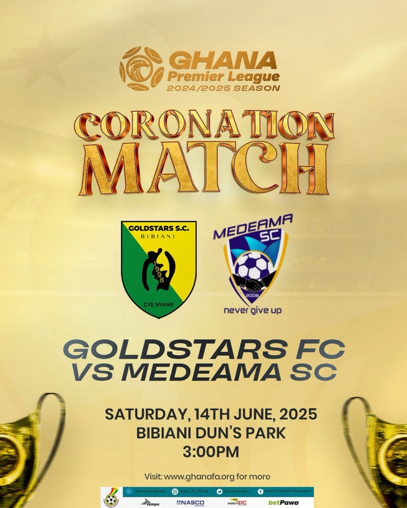 GPL 2024/25: Bibiani GoldStars to play Medeama in coronation match – MyJoyOnline