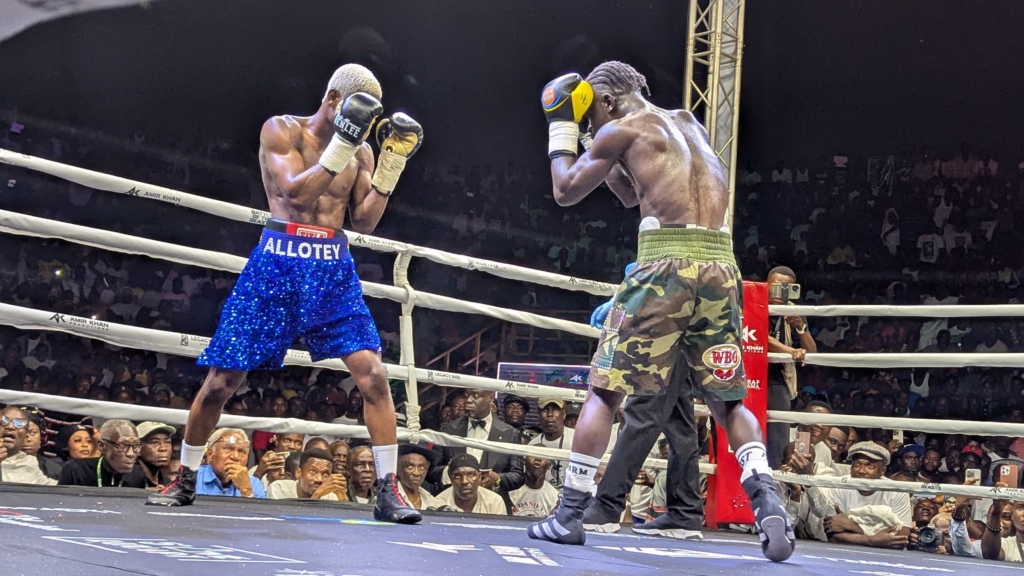 Battle of the Beasts: Theo Allotey batters Daniel Gorsh to win WBO African Bantamweight title – MyJoyOnline