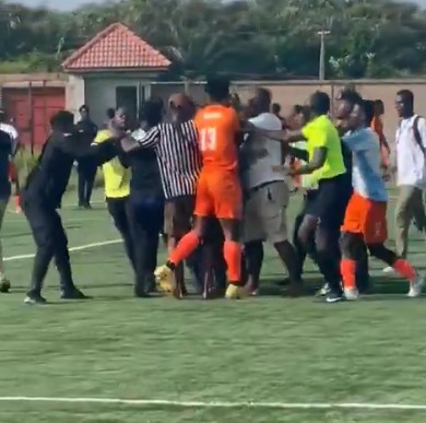 GFA vows swift and decisive action after Holy Stars vs Nations FC match violence 2 Holy Stars vs Nations FC