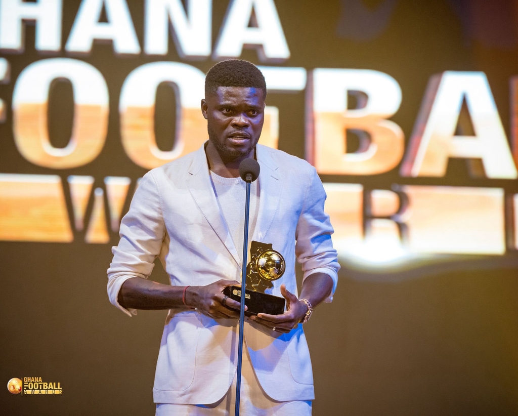 GF Awards 2025: Thomas Partey wins Player of the Year for the third time  – MyJoyOnline