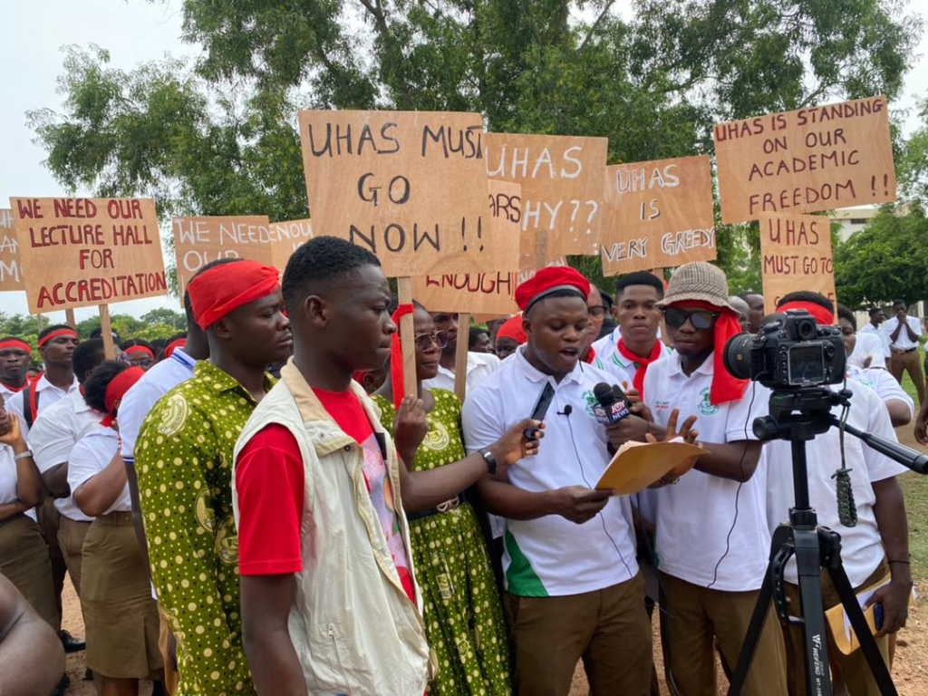 School of Hygiene in Ho demands release of its lecture halls occupied by UHAS – MyJoyOnline