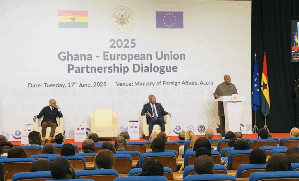 Mahama reaffirms Ghana’s commitment to deepening strategic EU partnership – MyJoyOnline