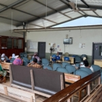 Empty hospital, stranded patients