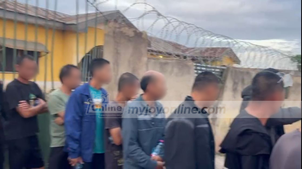 24 arrested for illegal mining at Bui Sobinso, including 14 Chinese nationals – MyJoyOnline