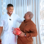 Photos: Anthony Joshua visits to Jubilee House after 'Battle of the Beasts' boxing event