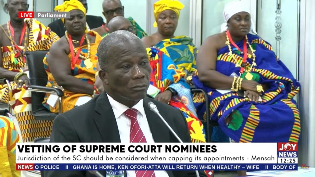 Don’t slash judiciary budget – Justice Bright Mensah appeals to Parliament – MyJoyOnline