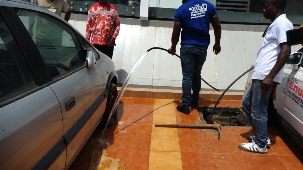 GWL uncovers illegal water connection at Adwoa Wangara apartment in Cantonments – MyJoyOnline