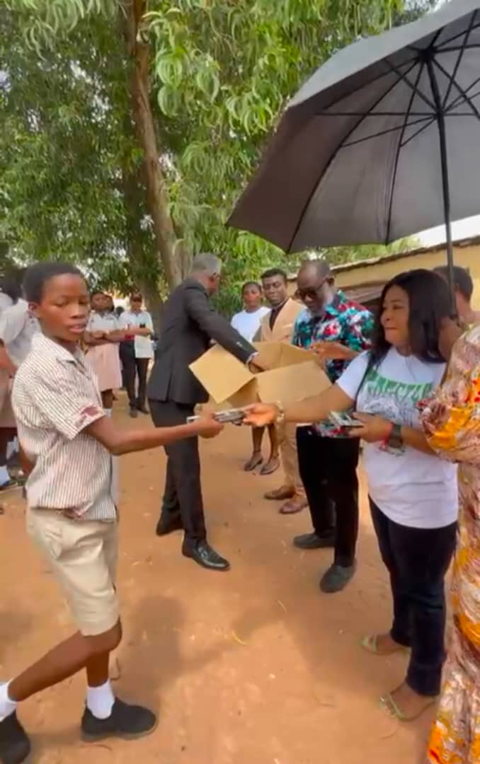 Hon. Elikplim supports BECE candidates with Math sets 2 WhatsApp Image 2025 06 18 at 8.31.14 AM