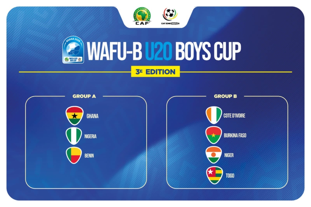 Ghana to face Benin and Nigeria in WAFU B U-20 Boys’ Cup – MyJoyOnline