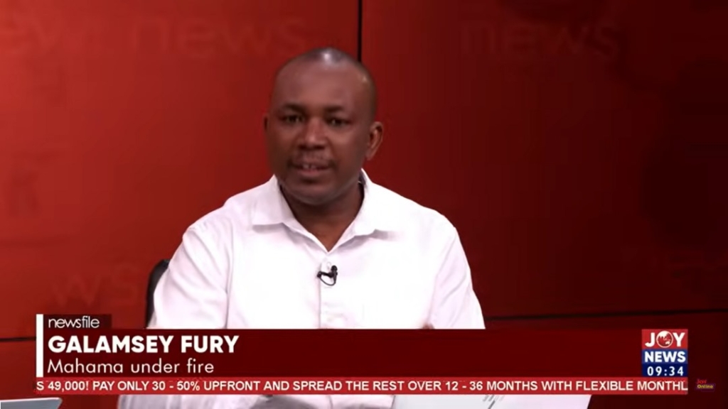 I am not happy with how Mahama is dealing with galamsey – Prof Bokpin – MyJoyOnline