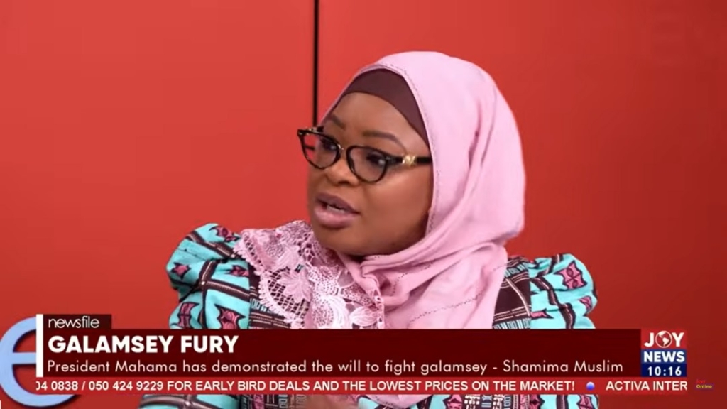 Gov’t officials involved in galamsey will face full force of the law – Shamima Muslim reiterates – MyJoyOnline