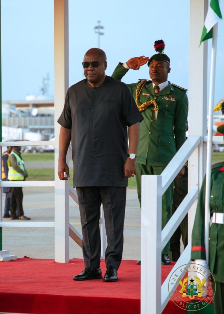 Photos: President Mahama arrives in Abuja for 67th ECOWAS Heads of State Summit Photos: President Mahama arrives in Abuja for 67th ECOWAS Heads of State Summit