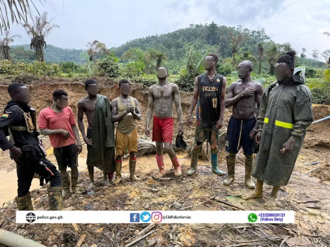 Western Region police arrest 44 suspects in major ‘galamsey’ raid 2 WhatsApp Image 2025 06 27 at 12.53.45 1