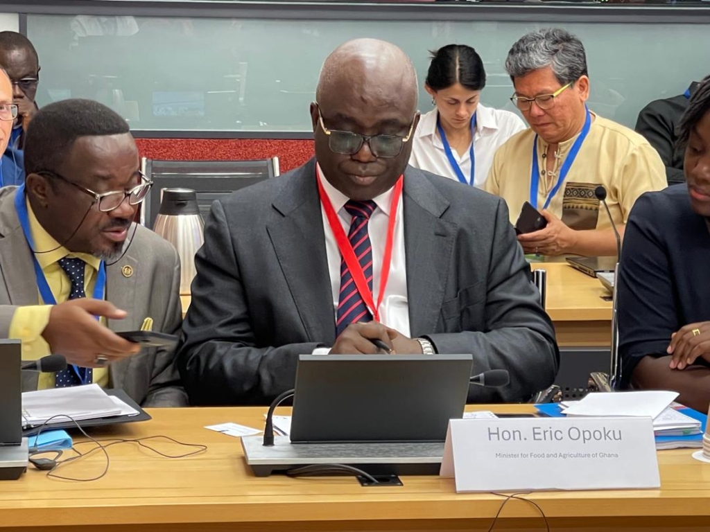 Eric Opoku urges AU-EU to prioritize innovation for food security at ministerial conference in Rome – MyJoyOnline