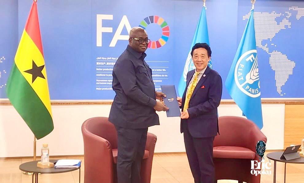 Agric Minister Eric Opoku secures FAO support to deepen agricultural transformation agenda – MyJoyOnline