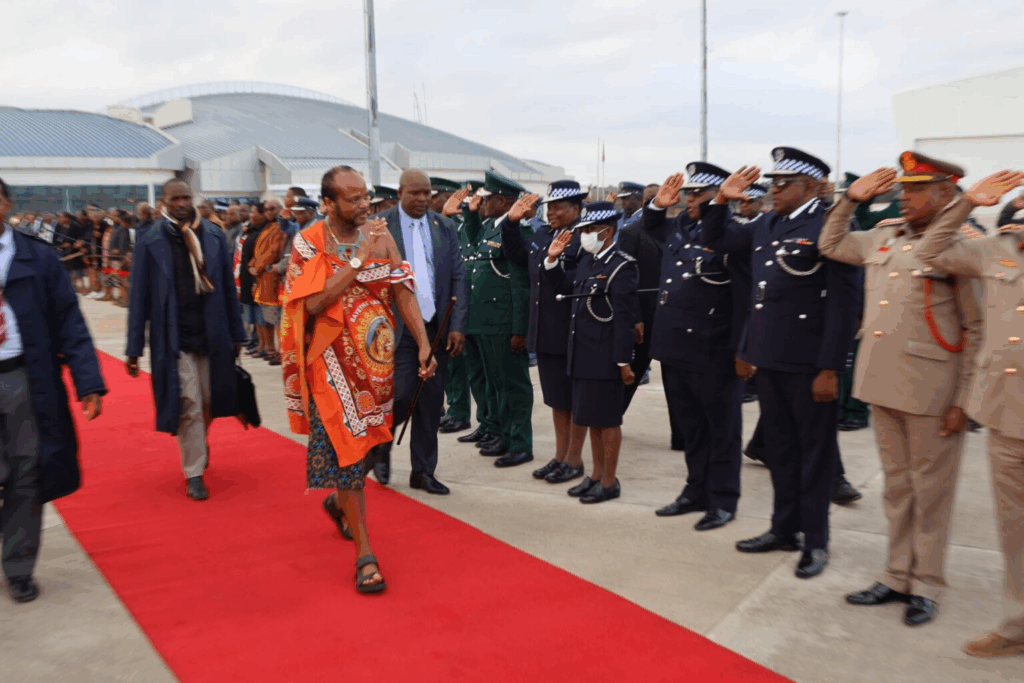 King Mswati III of Eswatini arrives in Ghana for a four-day tour visit – MyJoyOnline
