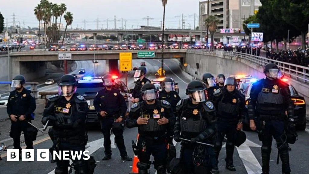 Calm returns to Los Angeles after hundreds arrested – MyJoyOnline