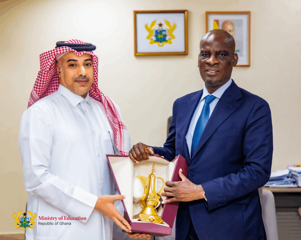 Qatar Ambassador pays courtesy call on Education Minister