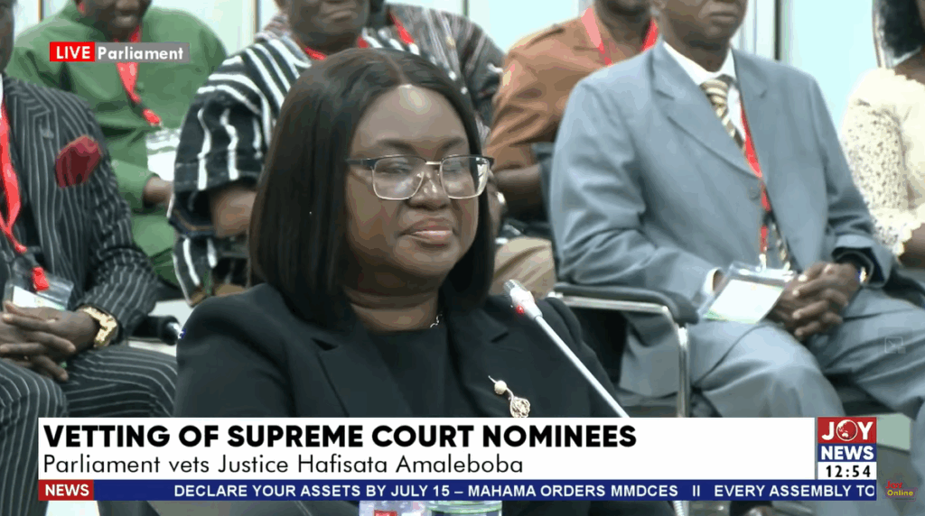 Assets declaration: Mahama’s sanction against flouting Ministers isn’t power usurpation – Justice Amaleboba – MyJoyOnline